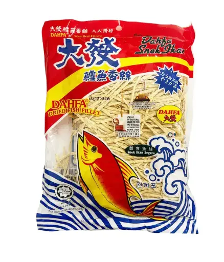 達哈魚幹片零食300克